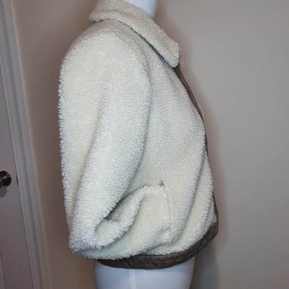 Madewell Sherpa Portland Jacket Size Small - Picture 6 of 10